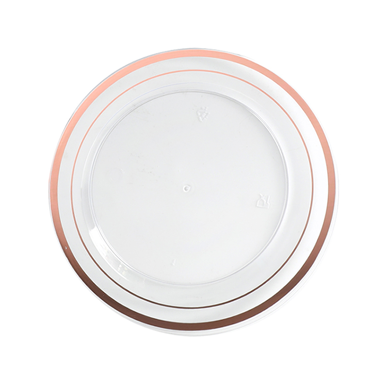 How can plastic plates improve their anti-fall performance through structural design or adding reinforcements while maintaining their lightness?