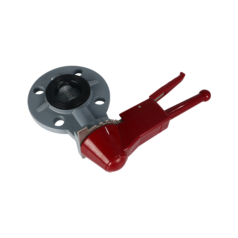 PVC-C Handled Butterfly Valve