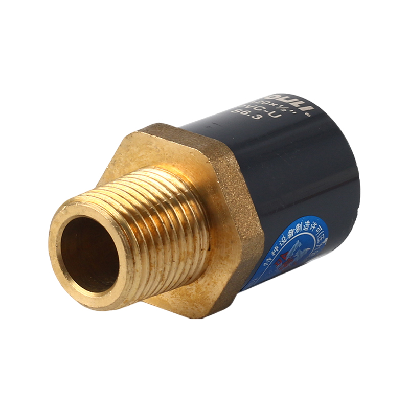 PVC-U Brass Male Adapto